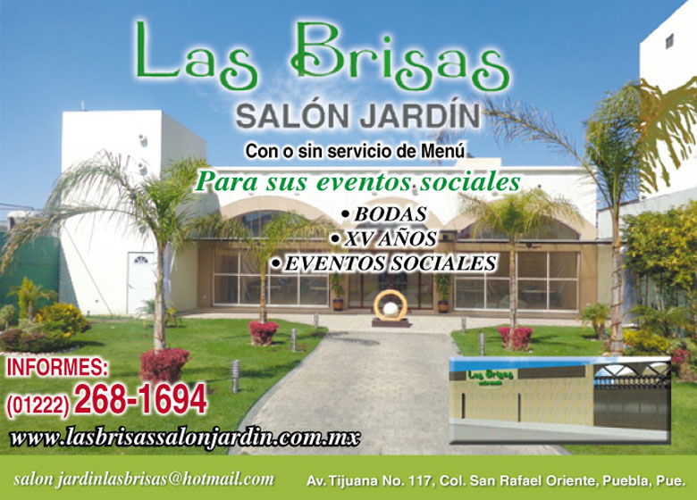 las brisas salon jardin salones para fiestas en puebla pueb