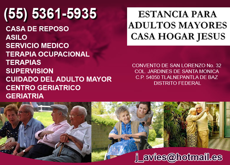 Estancia Para Adultos Mayores Casa Hogar Jesus Asilos En Mex