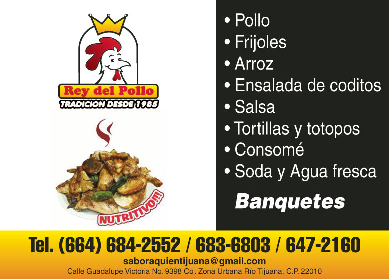 Rey Del Pollo Pollos en Baja California, Tijuana, , Zona Urb