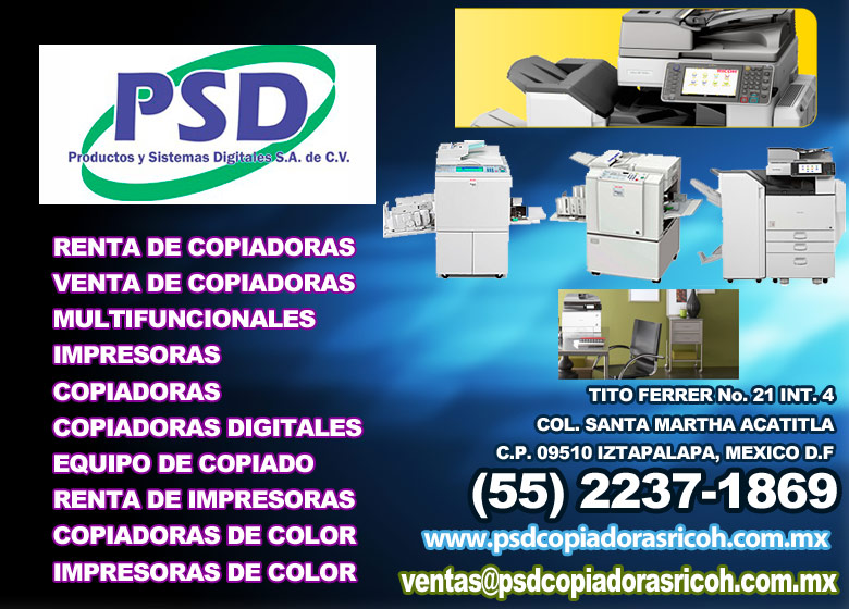 Administración De Documentos Psd Copiadoras Ricoh Copiadoras