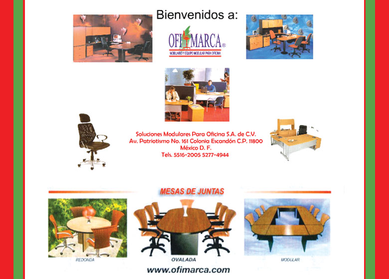 Muebles para home office patriotismo - Ofimarca