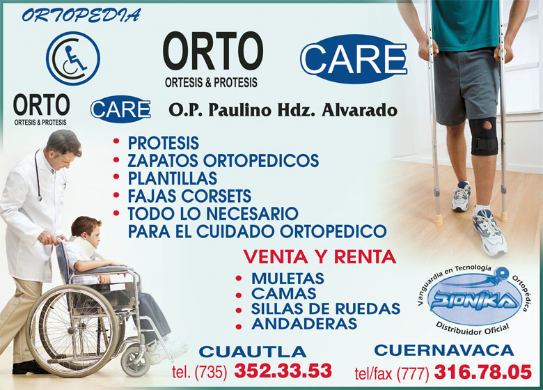 ORTO CARE TODO EN ORTOPEDIA S.A. DE C.V.