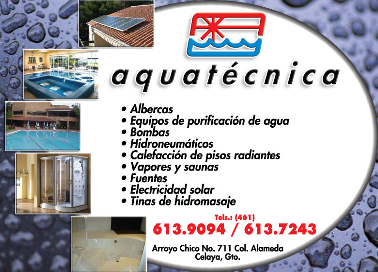 Aquatecnica Albercas en Guanajuato, Celaya, , Alameda, .