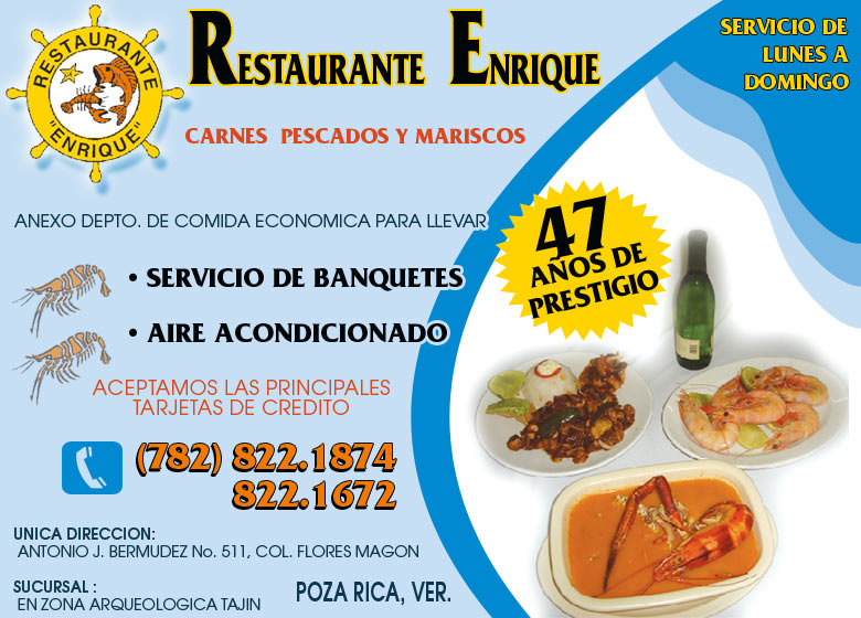 Restaurant Enrique Restaurantes En General en Veracruz, Vera