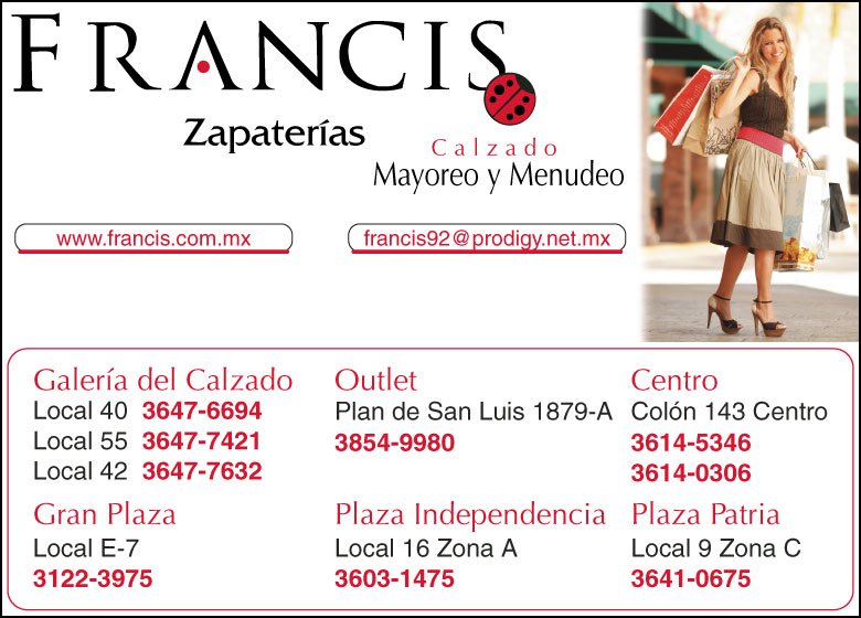 Zapateria best sale francis catalogo