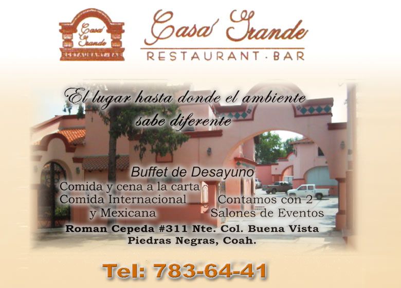 Restaurant Casa Grande Restaurantes Cocina Mexicana en C