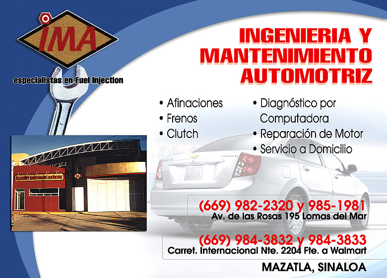 iMA INGENIERIA Y MANTENIMIENTO AUTOMOTRIZ iMA INGENIERIA Y MANTENIMIENTO AUTOMOTRIZ