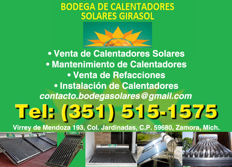 Bodega De Calentadores Solares Calentadores Solares en Micho