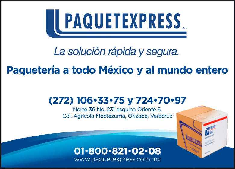 Paquetexpress Paquetería Y Envíos Servicio Veracruz, O
