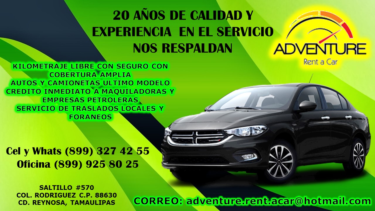 Topo 30+ imagem renta de carros en reynosa Viaterra.mx